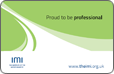 IMI membership card
