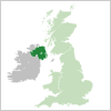 Northern Ireland map