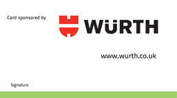 Wurth sponsor
