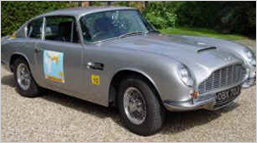 The Andes in an Aston Martin