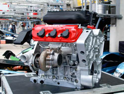 Turbo charging for racing cars 